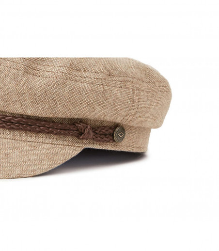 beige fisherman cap